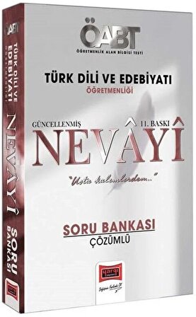Yargı Yayınları 2023 KPSS ÖABT Nevayi Türk Dili ve Edebiyatı Öğretmenliği Çözümlü Soru Bankası